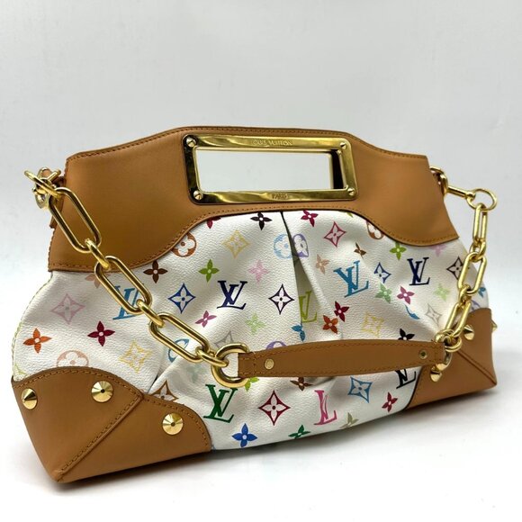 Louis Vuitton Judy Handbag Monogram Multicolor MM - Picture 1 of 11